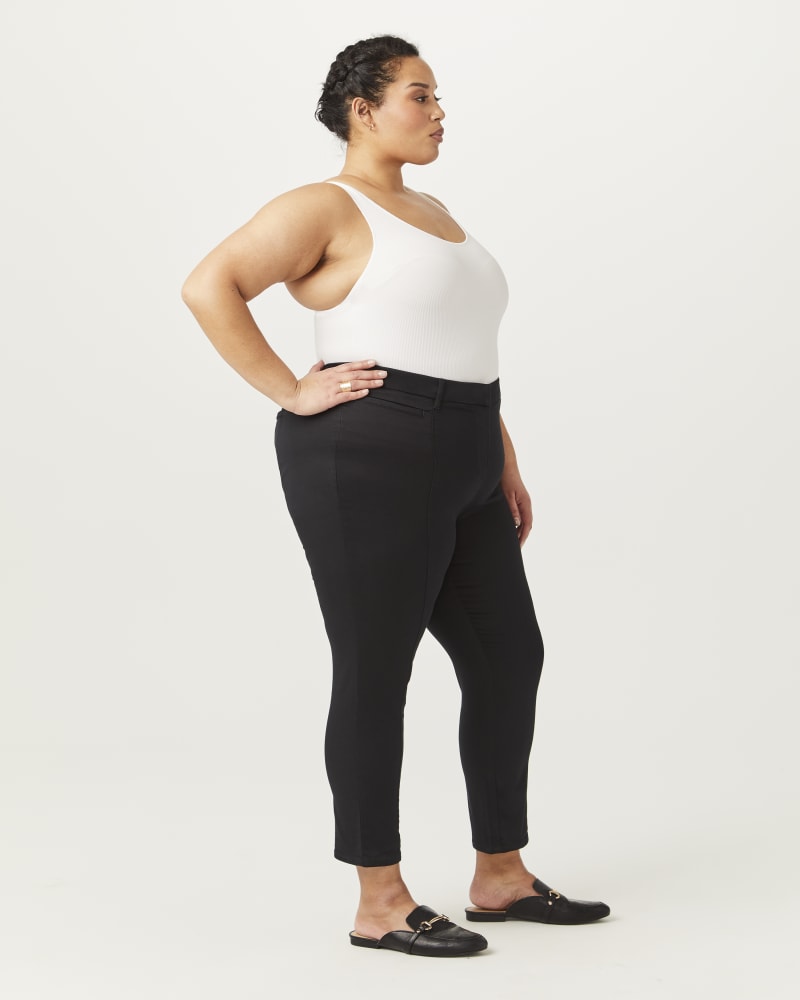 Plus size ponte skinny pants sale